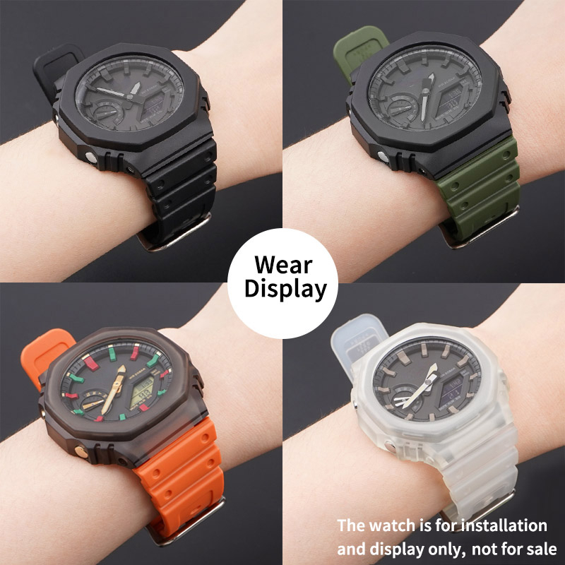 Rubber Strap for Casio G SHOCK - Casio Watch G-Shock Ga-2100 评论和价格