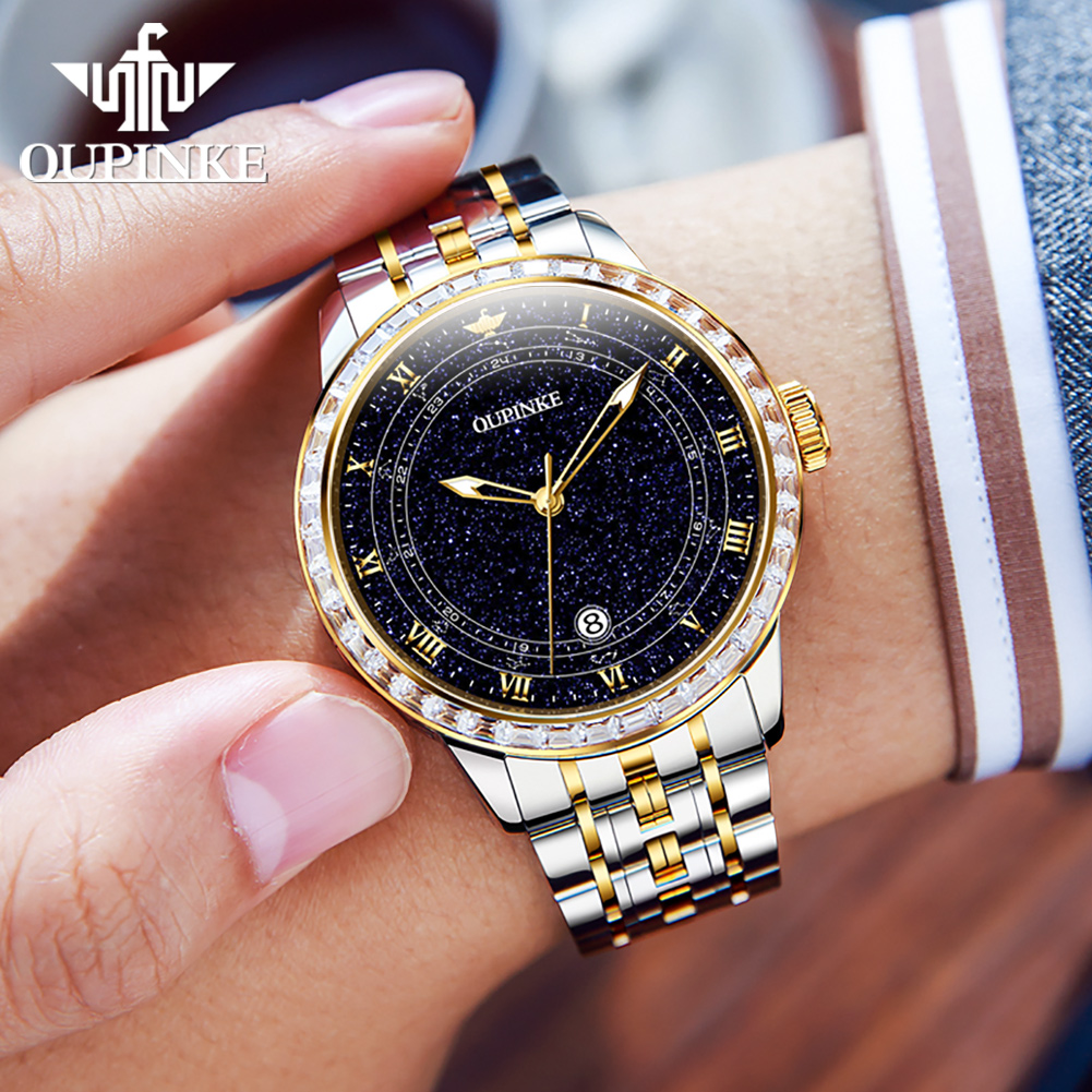 OUPINKE 3203 Fashion Men Watch - Luxury Watch All Brands 评论和价格
