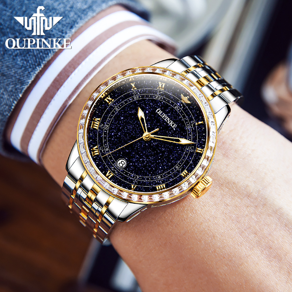 OUPINKE 3203 Fashion Men Watch - Luxury Watch All Brands 评论和价格