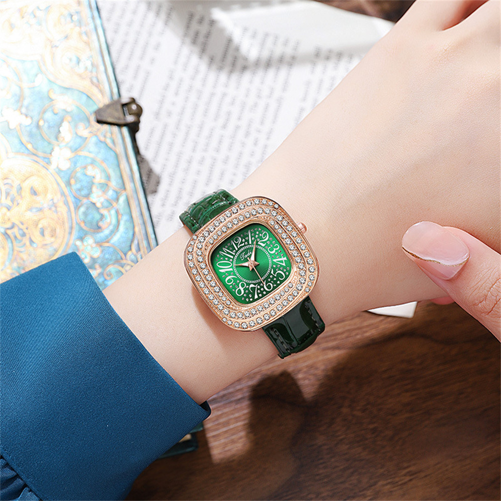 Fashion Full Star Luxury Ladie - Luxury Watch With Arabic Numerals 评论和价格