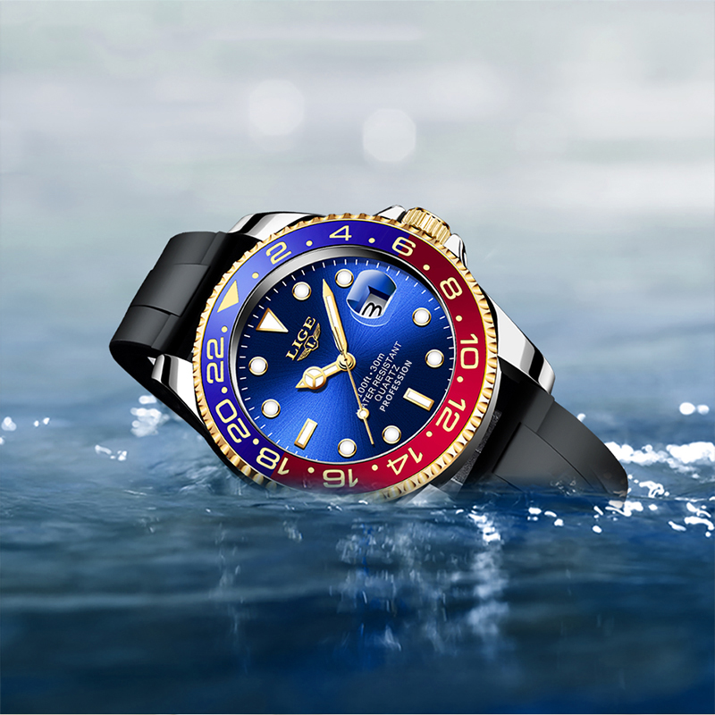 LIGE 2026 New Luxury Men Quart - Luxury Watch Display Case 评论和价格