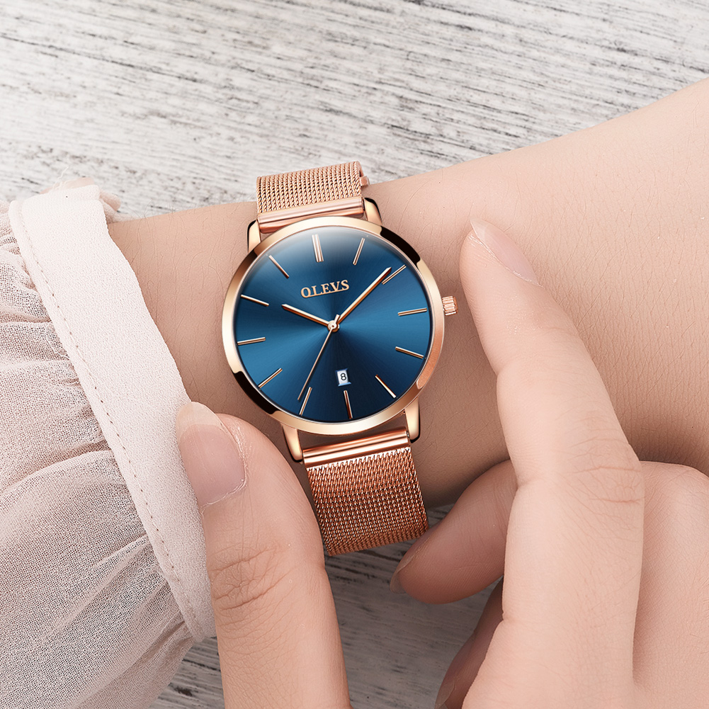 OLEVS Watches For Women Quartz - Luxury Watch Display Case 评论和价格