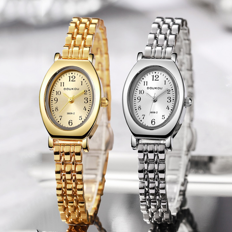 Hot Sale Gold Watch Oval Arabi - Luxury Watch With Arabic Numerals 评论和价格
