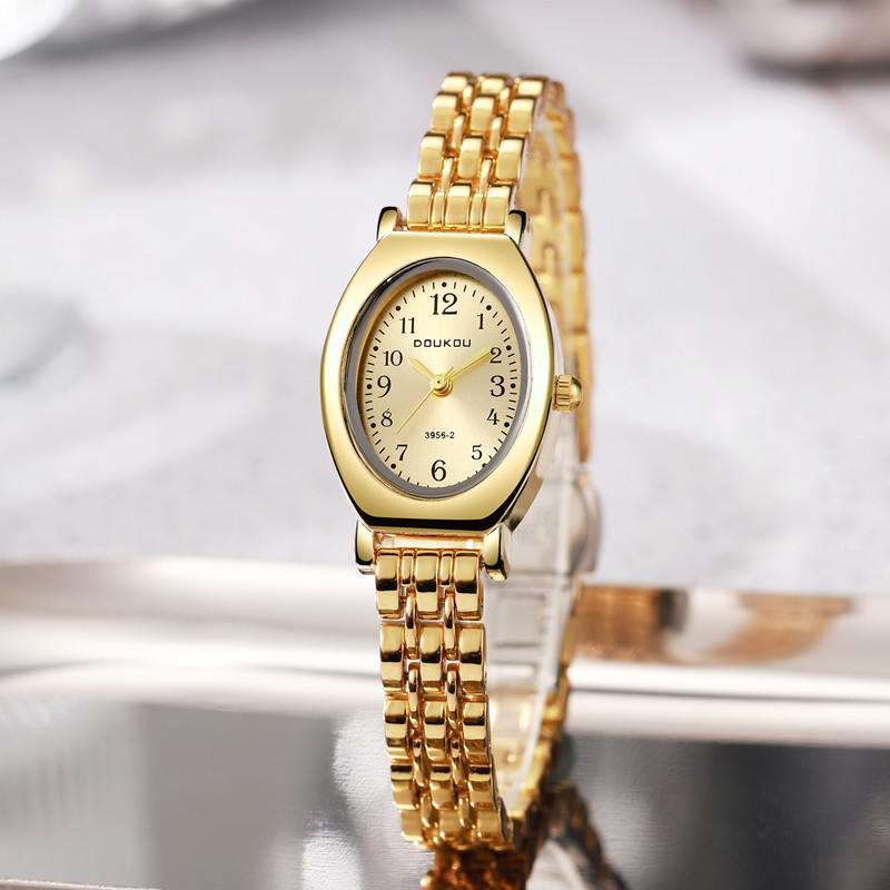 Hot Sale Gold Watch Oval Arabi - Luxury Watch With Arabic Numerals 评论和价格