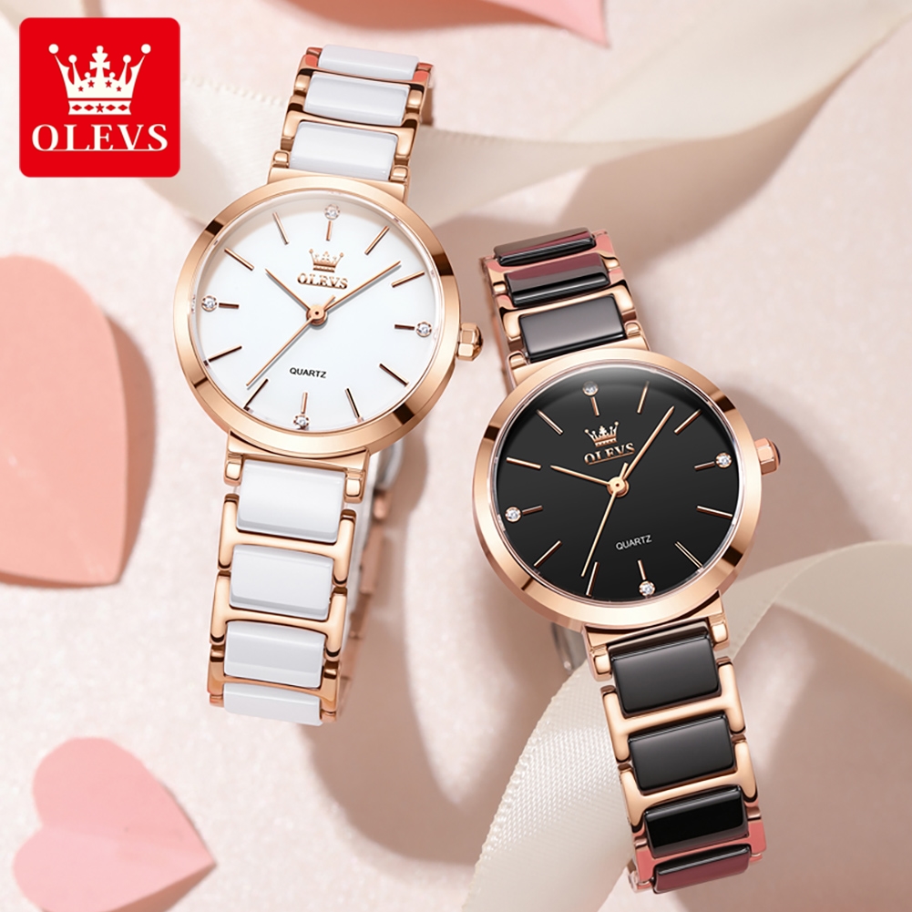 OLEVS Women Watch 5877 Luxury  - Luxury Watch Display Case 评论和价格