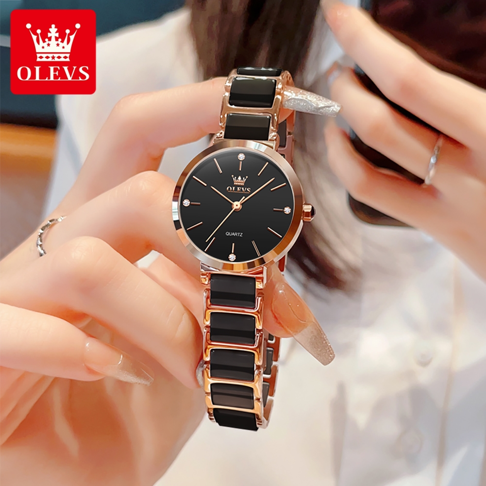 OLEVS Women Watch 5877 Luxury  - Luxury Watch Display Case 评论和价格