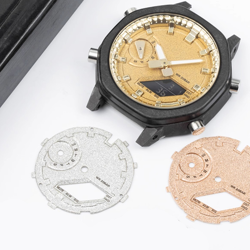 Frost Gold Fire Pattern Dial F - Casio Watch G-Shock Ga-2100 评论和价格