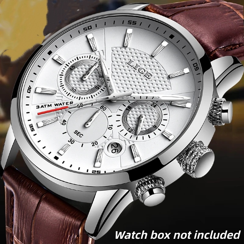 2026 New Men's Leather Watch F - Luxury Watch Tier 评论和价格