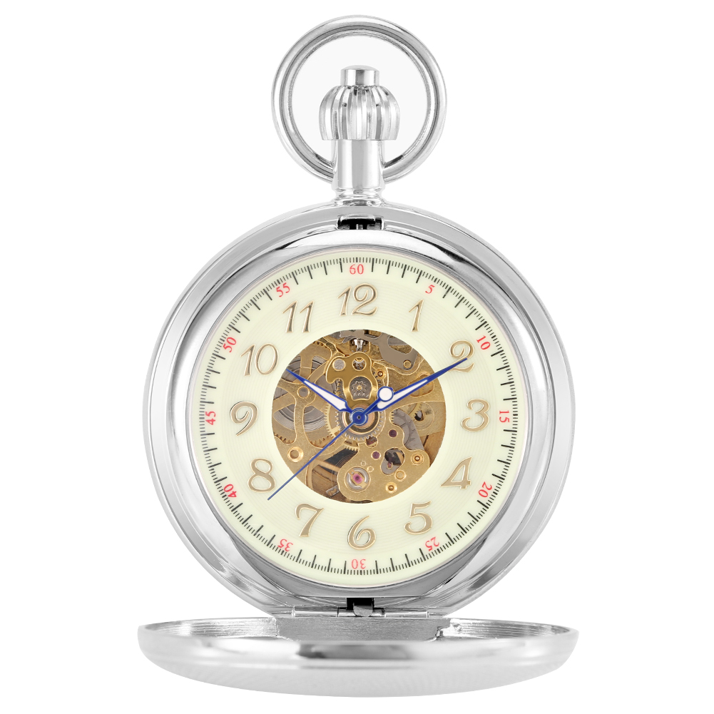 Luxury Retro Silver Copper Aut - Luxury Watch With Arabic Numerals 评论和价格