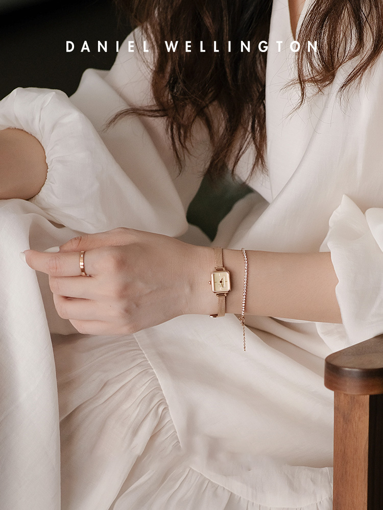 Daniel Wellington Quadro Mini  - Luxury Watch White 评论和价格