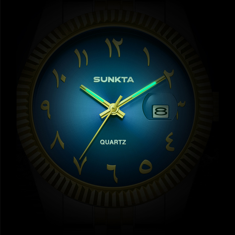 SUNKTA Top Brand Luxury Women' - Luxury Watch With Arabic Numerals 评论和价格