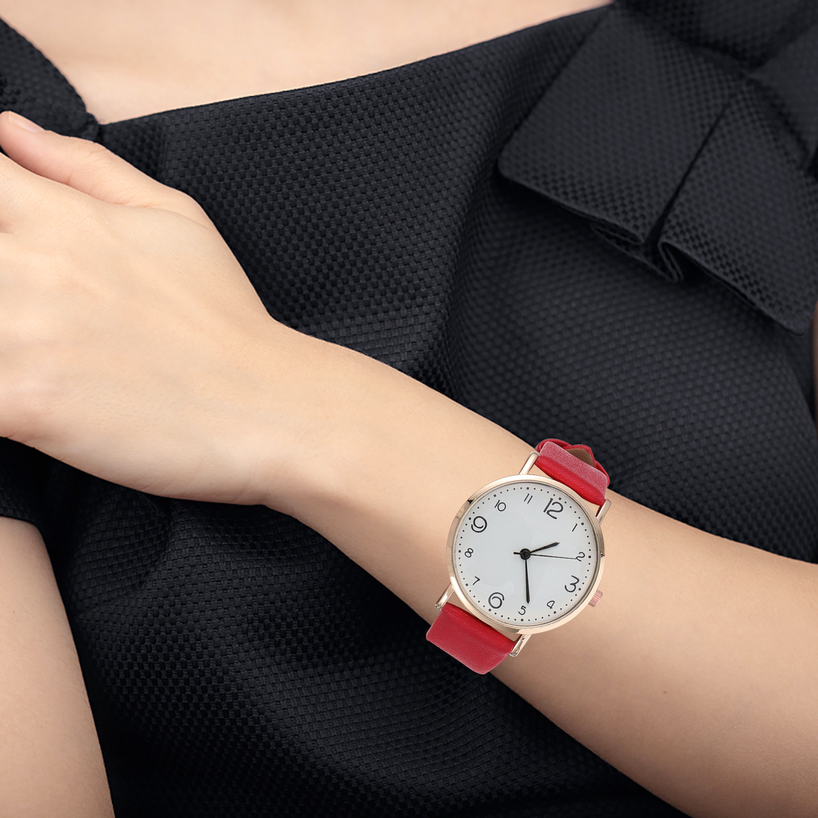 Lady Wristwatch Premium Band F - Luxury Watch White 评论和价格
