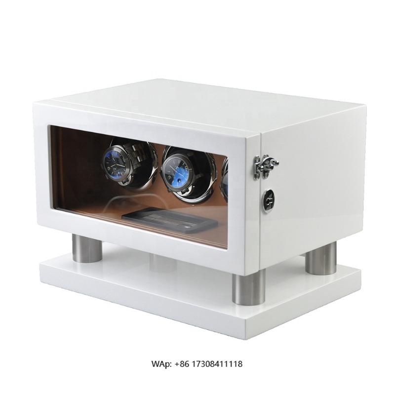 White Brown Leather Controller - Luxury Watch White 评论和价格