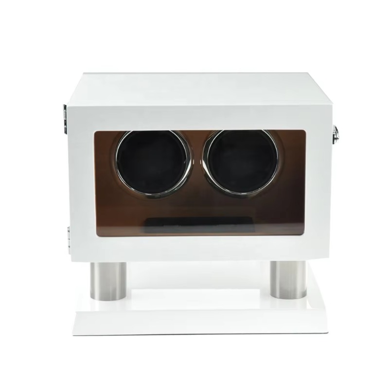 White Brown Leather Controller - Luxury Watch White 评论和价格