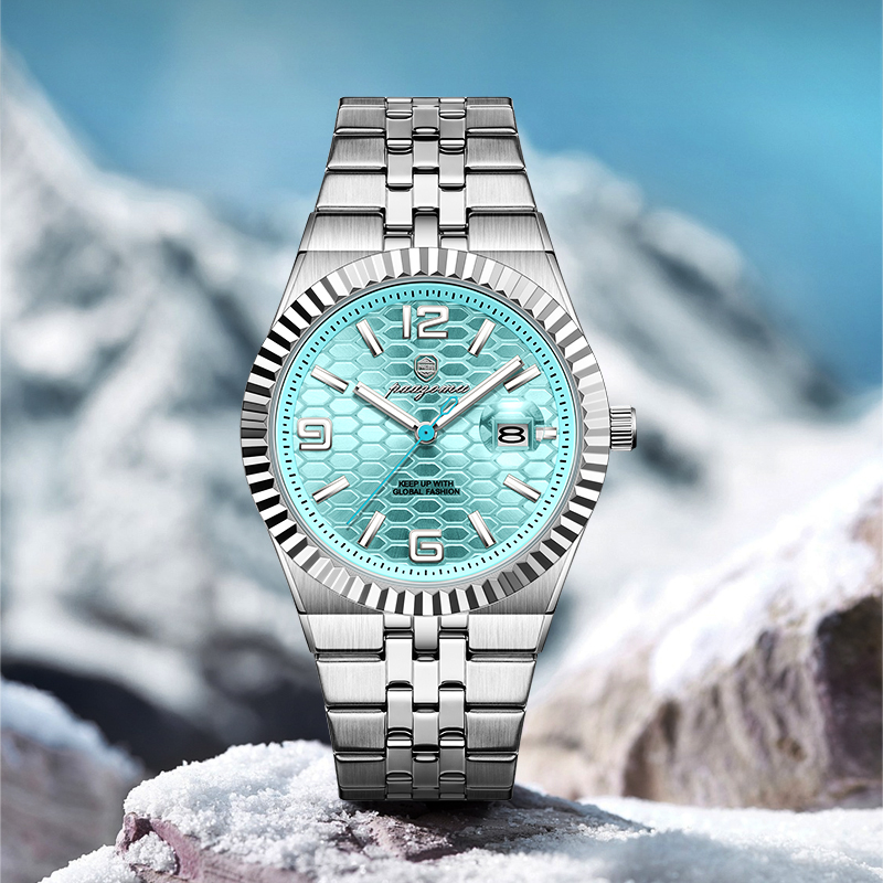 PAAZOMU Men's Honeycomb-Patter - Luxury Watch Zone 评论和价格