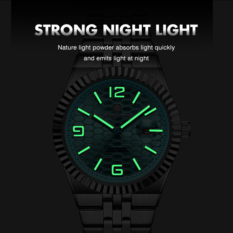 PAAZOMU Men's Honeycomb-Patter - Luxury Watch Zone 评论和价格