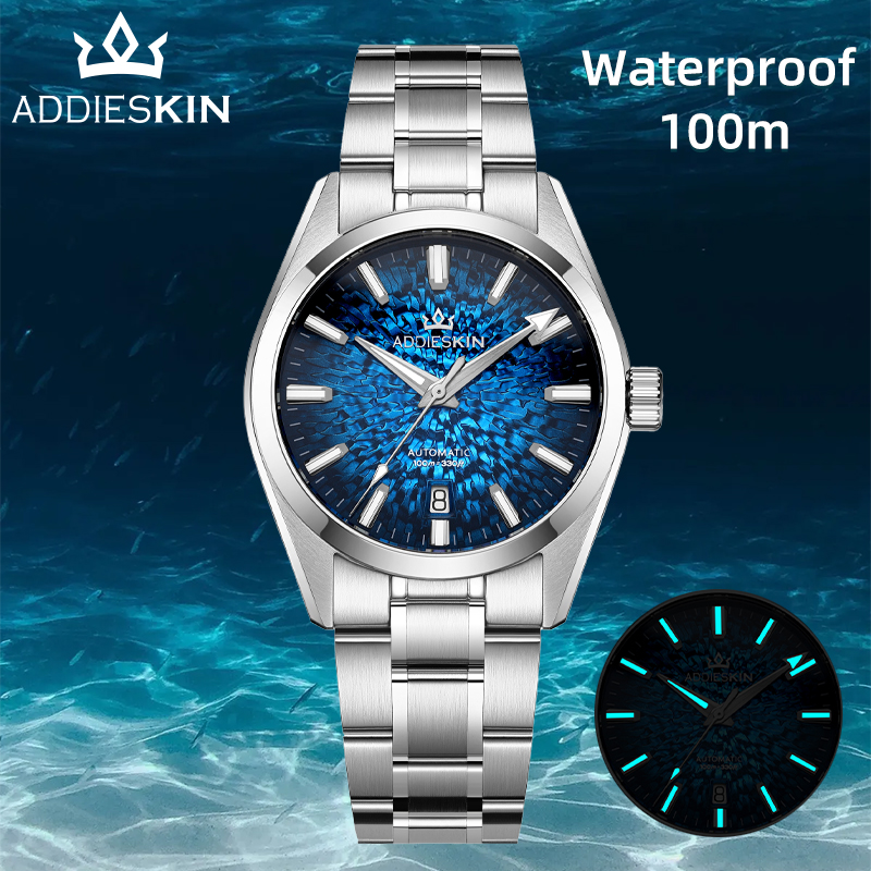 AddiesKin K003 Men's Mechanica - Exhibition Movement Display 评论和价格