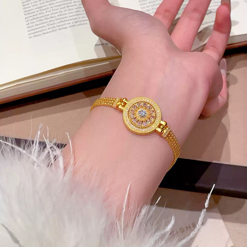 Sand gold light luxury diamond - Luxury Watch Service 评论和价格