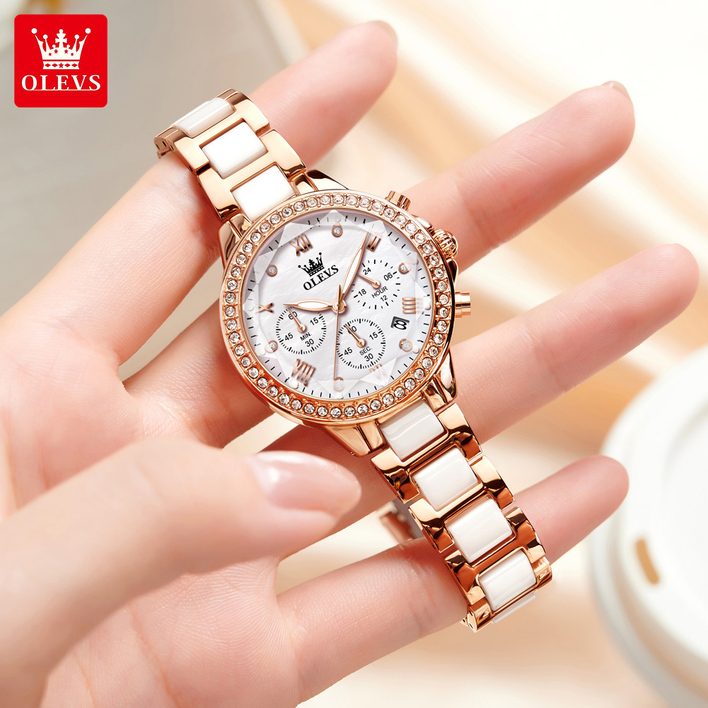OLEVS 9999 Ladies' Quartz Watc - Luxury Watch Zone 评论和价格