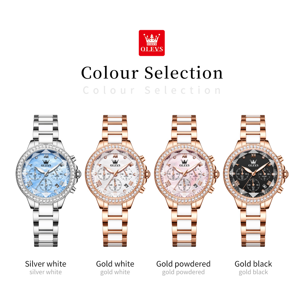 OLEVS 9999 Ladies' Quartz Watc - Luxury Watch Zone 评论和价格