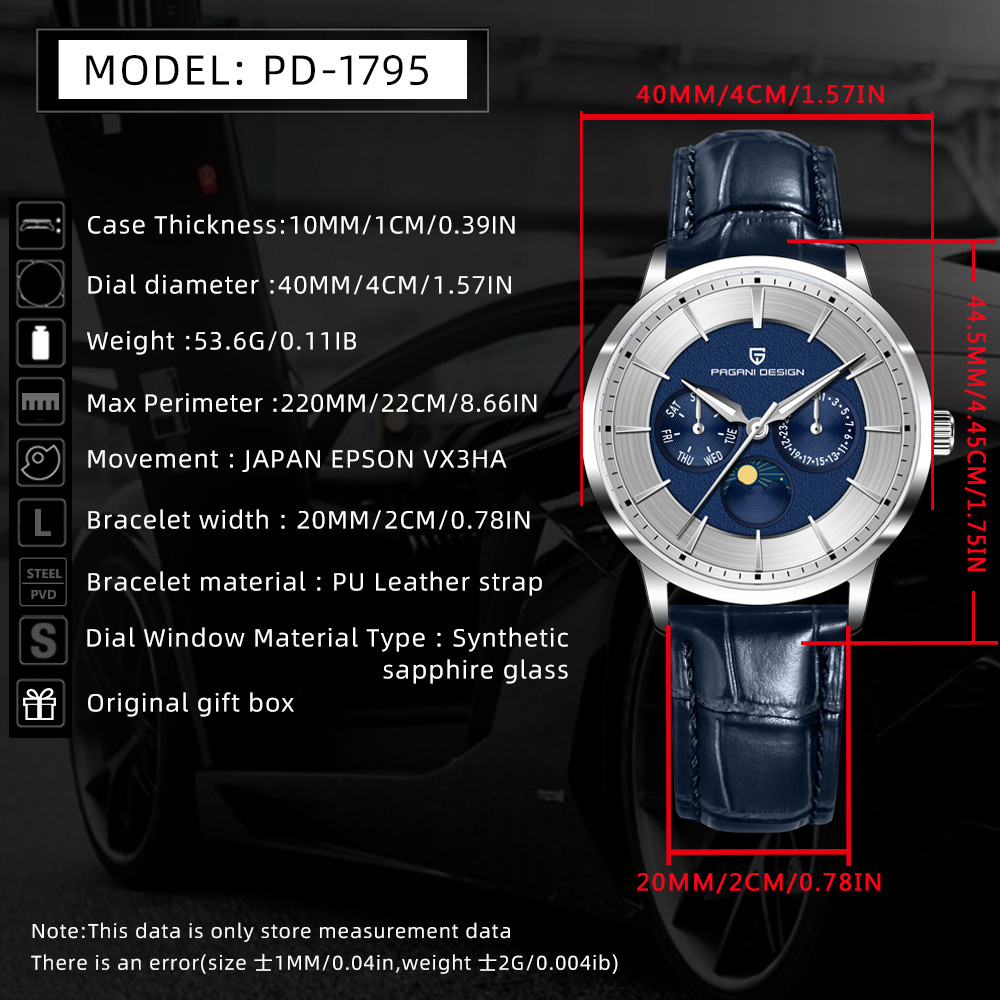Paganidesign Luxury Quartz Sta - Luxury Watch Brand Tier 评论和价格