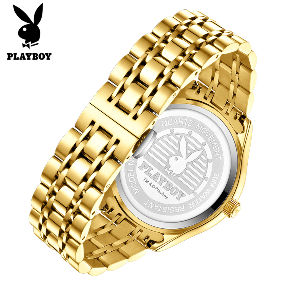 PLAYBOY 3533 Brand original au - Luxury Watch With Arabic Numerals 评论和价格