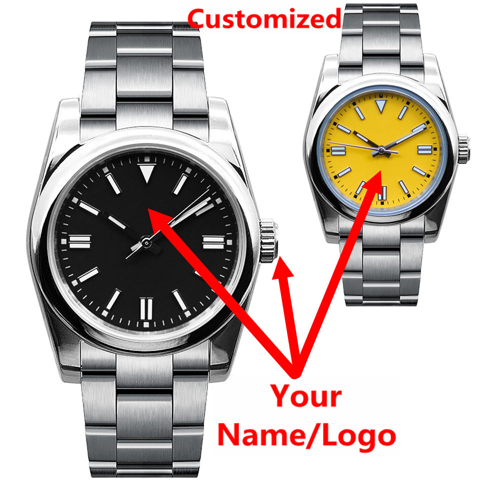 Custom Logo Mens Watch Sapphir - Luxury Watch News 评论和价格
