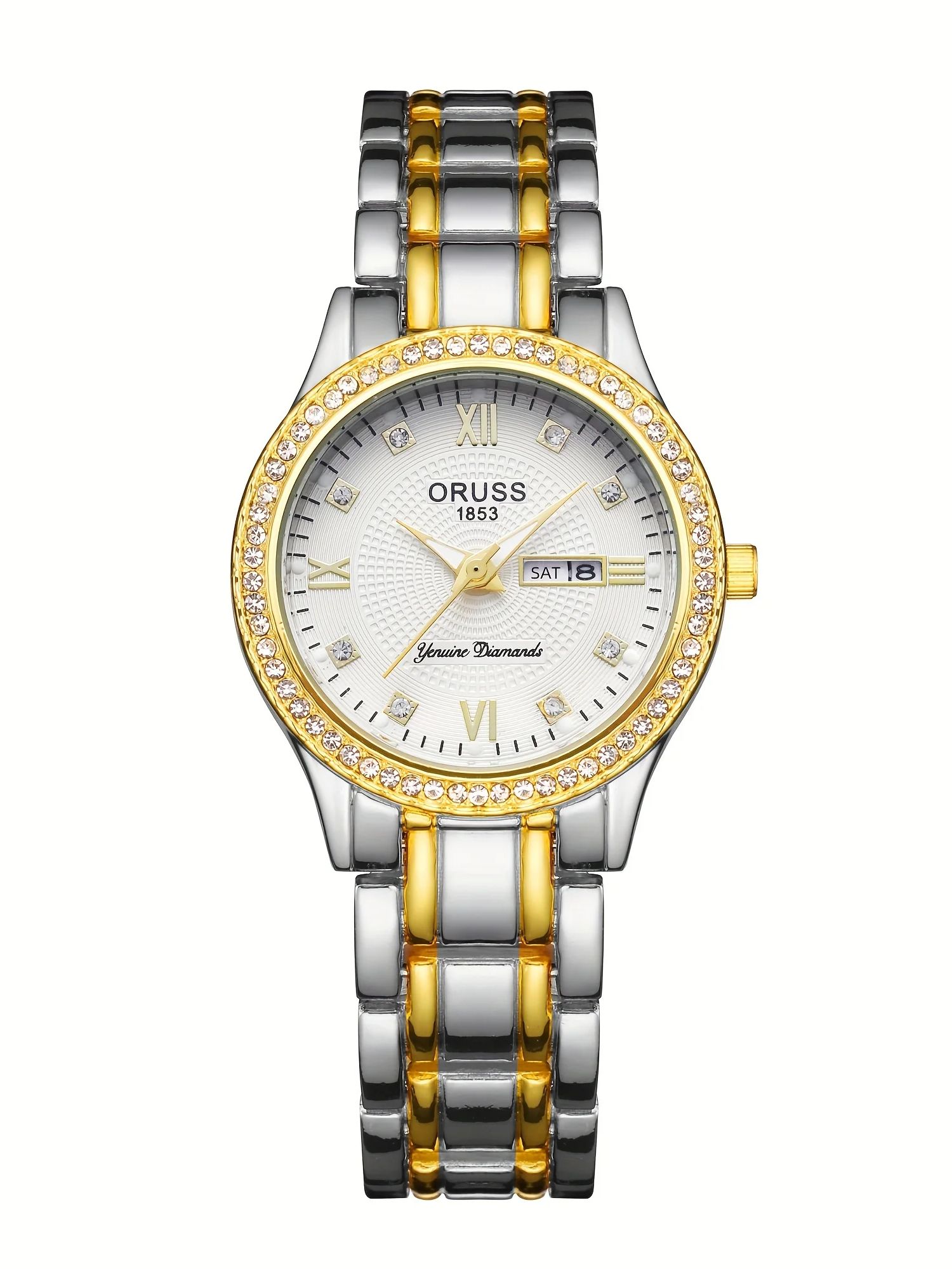Women's watch room Gold with w - Luxury Watch White 评论和价格