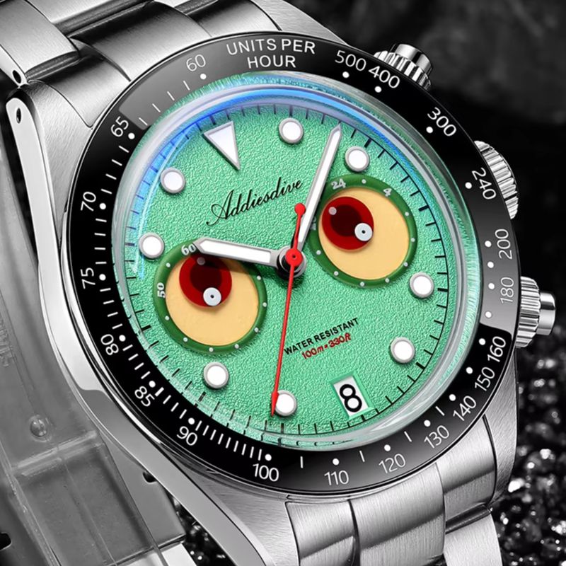 ADDIESDIVE Chronograph Quartz  - Zero Luxury Watch 评论和价格
