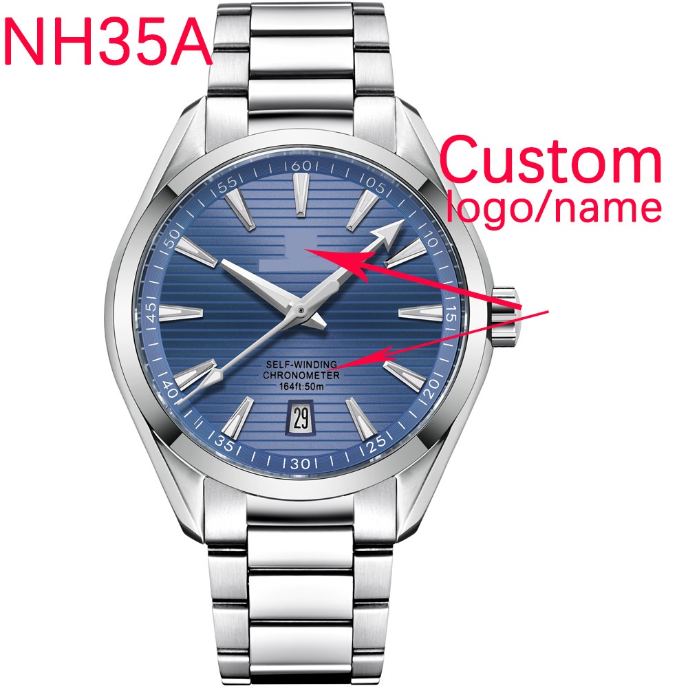 Luxury NH35 Movt Custom Logo 4 - Luxury Watch News 评论和价格