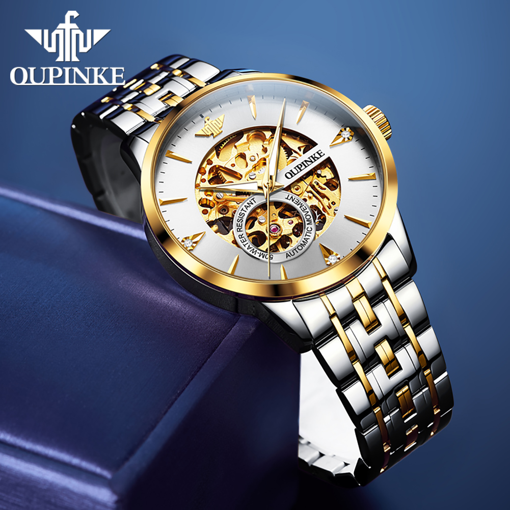 OUPINKE Luxury Fully Hollow Me - Luxury Watch All Brands 评论和价格
